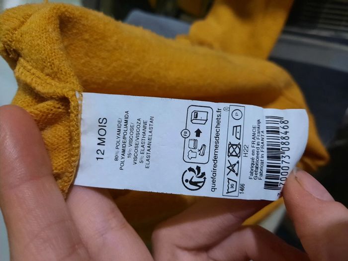 Pull moutardes petitr fille - photo numéro 5