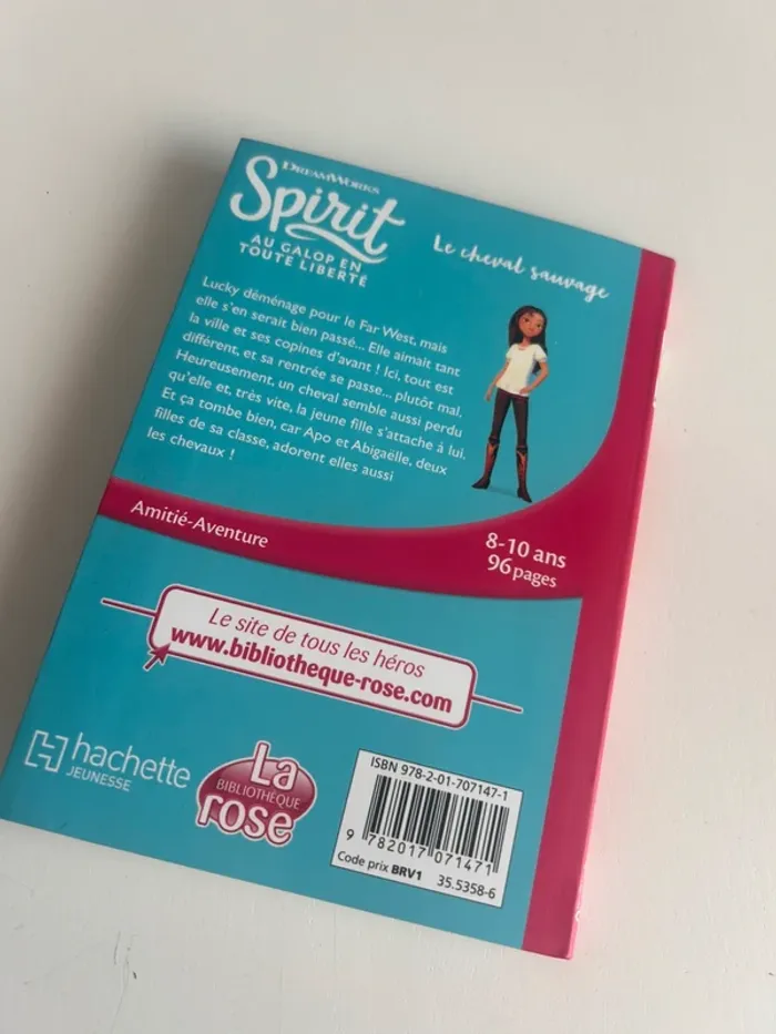 Livre Spirit tome 1 Le cheval sauvage - photo numéro 2