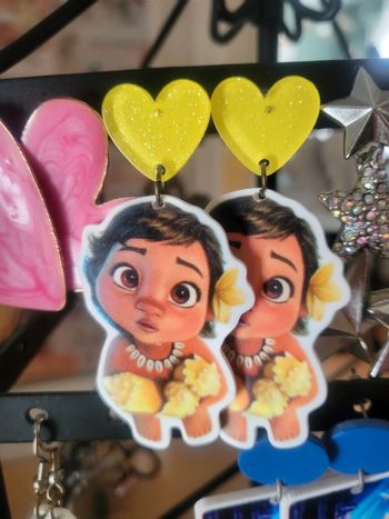 Boucles d'oreilles Vaïana