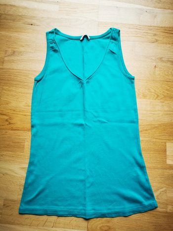 Débardeur turquoise neuf