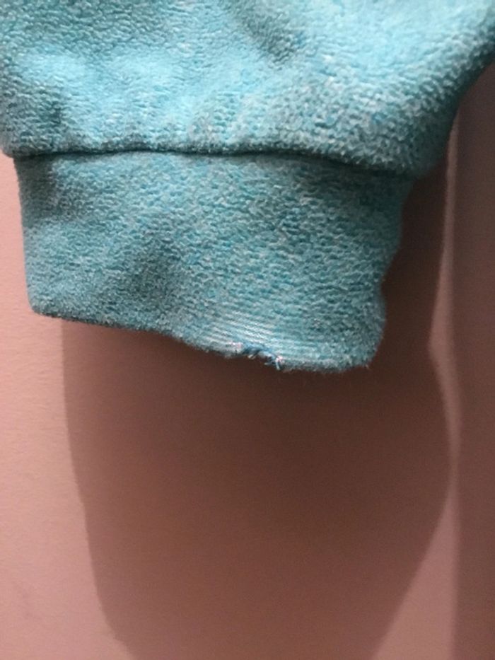 Veste polaire à capuche pour enfant Columbia turquoise taille L (14/16) 062 - photo numéro 5