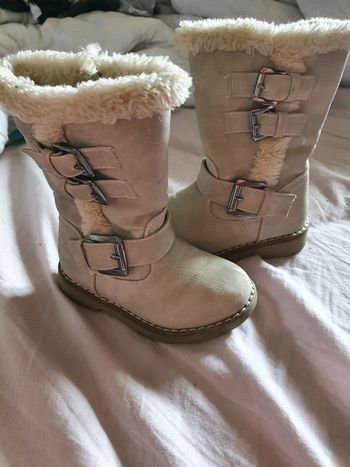 Bottes grise bien chaude pointure 22