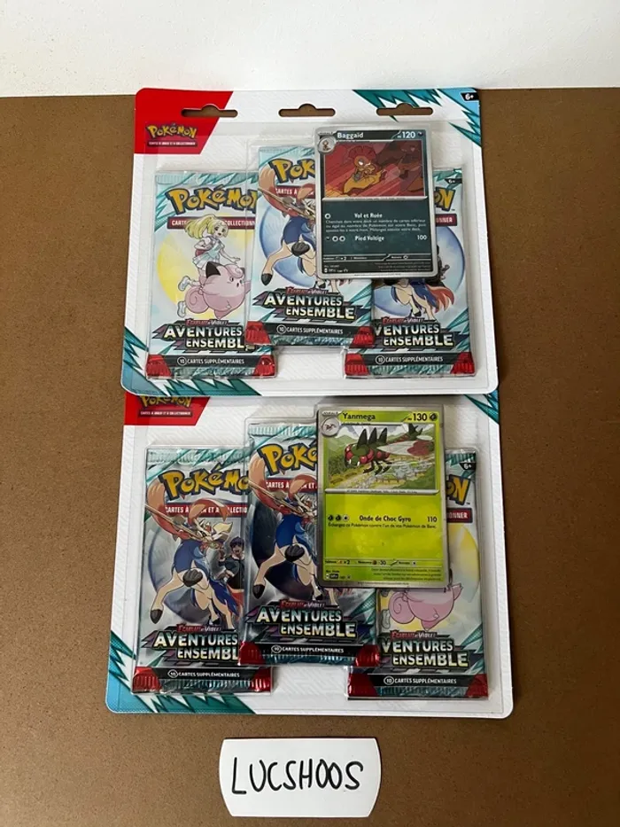 Tripack Pokémon Aventures Ensemble EV09 x 2 - photo numéro 2