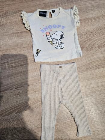 Ensemble bb Snoopy 3 mois