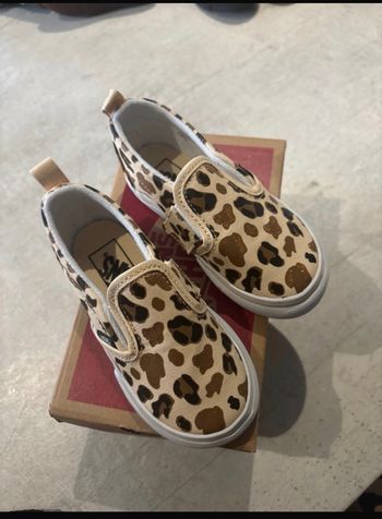 Slip on vans léopard