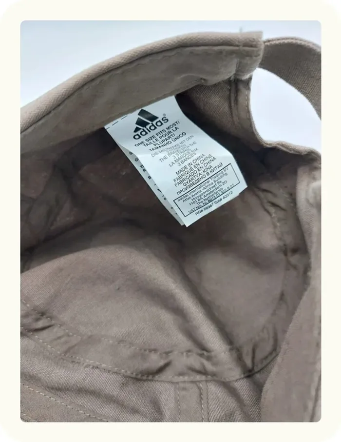 Casquette style militaire Adidas - photo numéro 6