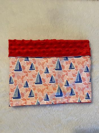 Snoods rouge voilier