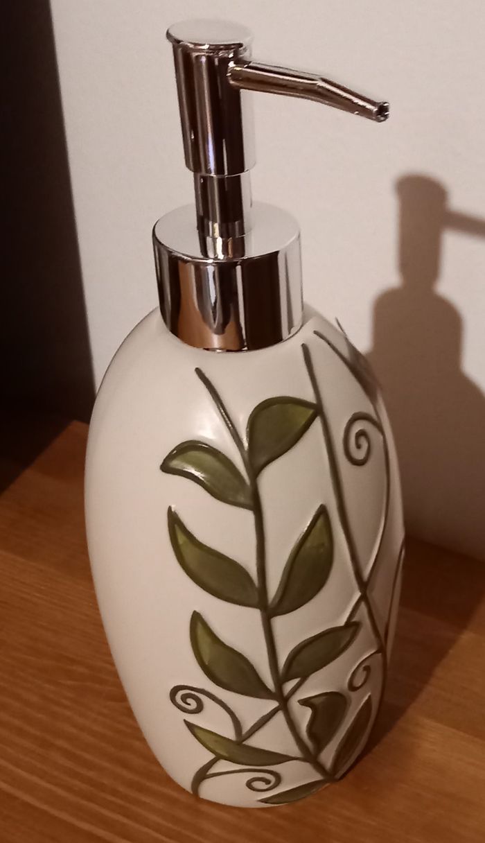 Distributeur de Savon Spirella- Motifs floraux - photo numéro 2