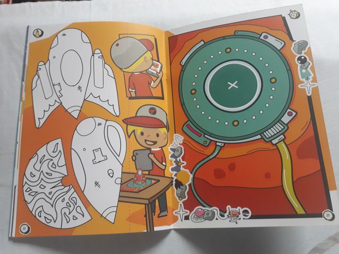 Coloriage Drawy Book - Marty & The Alien - photo numéro 16
