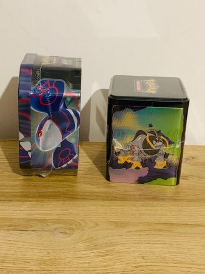 2 boites scellé Pokémon : tin cube + pokebox - photo numéro 4