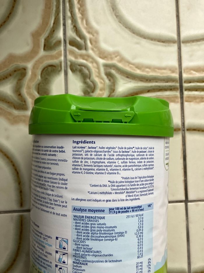 Lait bébé Hipp Combiotic 3 - boîte neuve et scellée - photo numéro 3