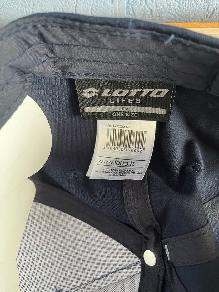 Casquette adulte Lotto neuf - photo numéro 3