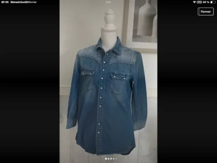 Chemise femme jeans pepe jeans - photo numéro 3