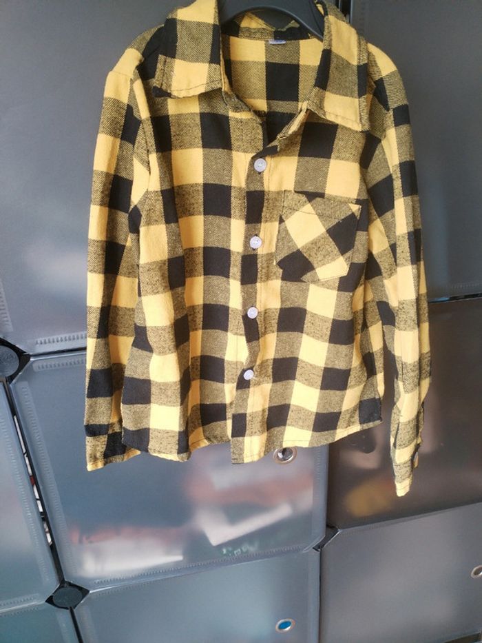 Chemise manche longue garçon