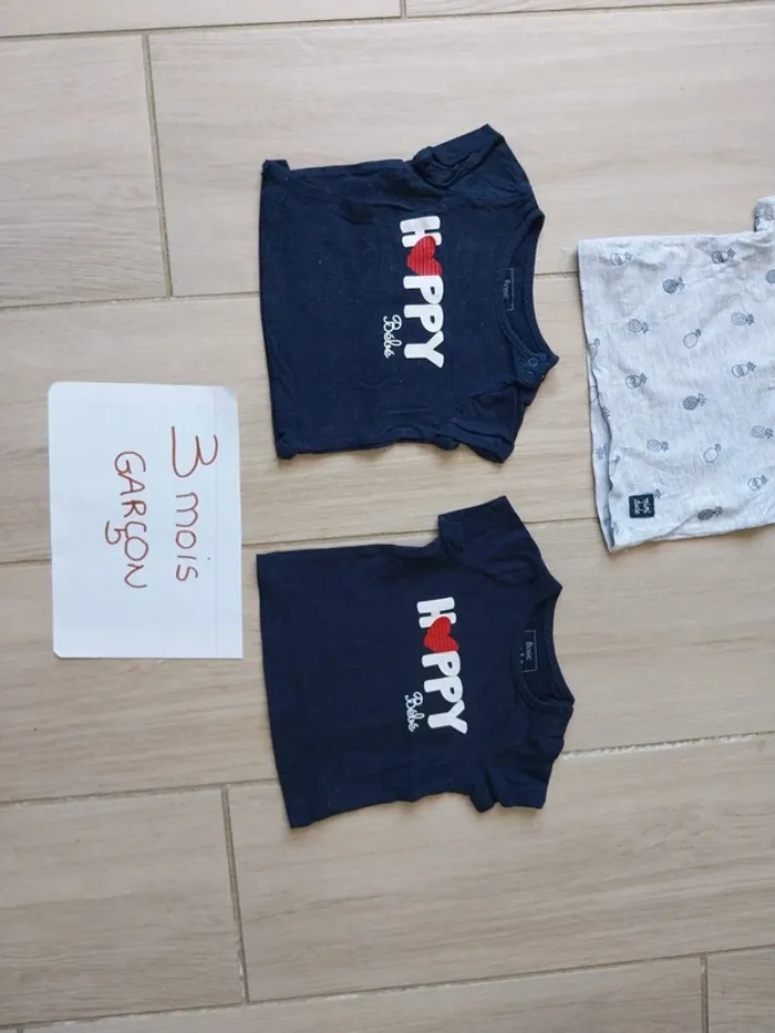 Lot t-shirt manche courte - photo numéro 3