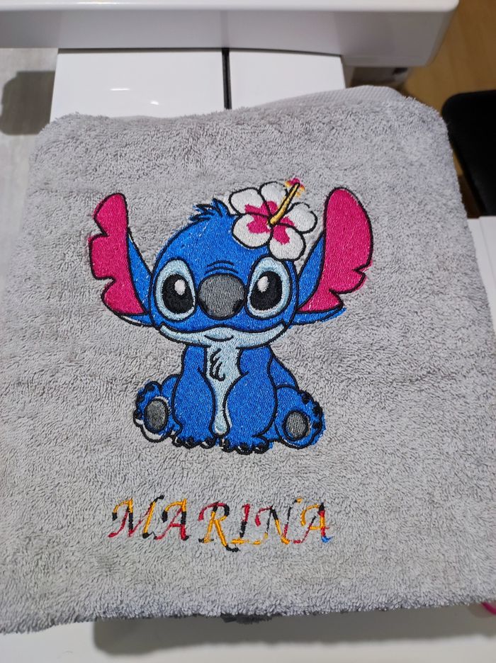 Broderie sur serviette - photo numéro 4