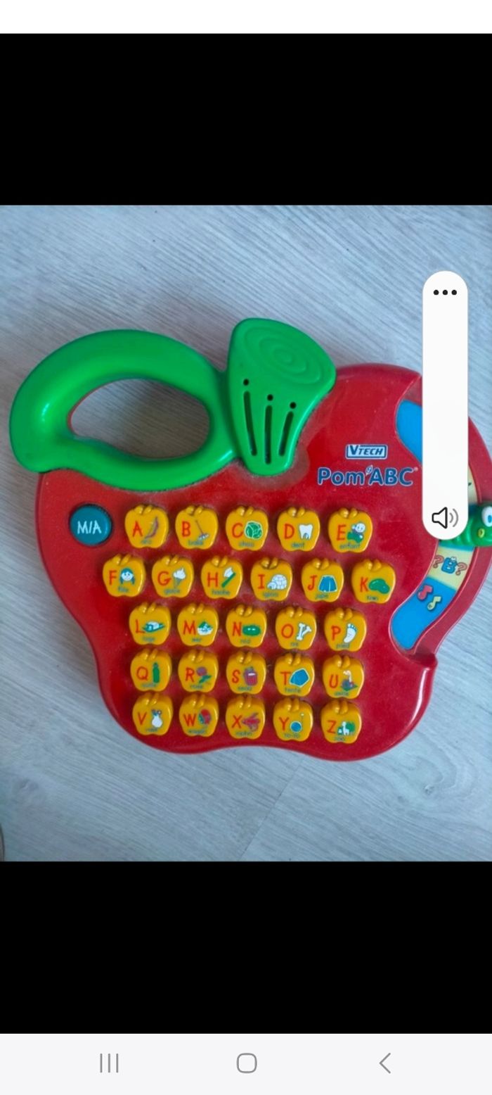 Pomm vtech lettres et musique