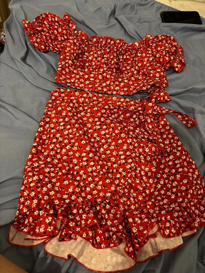 Ensemble à fleur