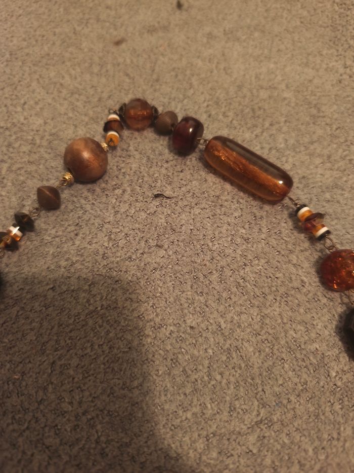 Collier sautoir femme vintage dressing - photo numéro 3
