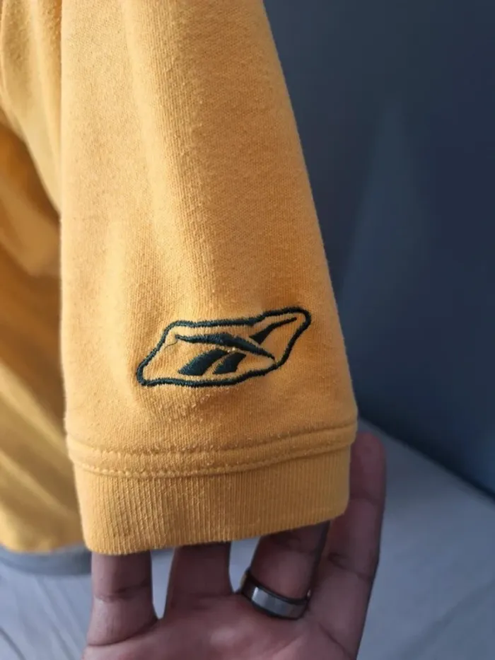 Polo NFL Green Bay Packers – Reebok – Vintage – Taille L - full broderie (569) - photo numéro 5