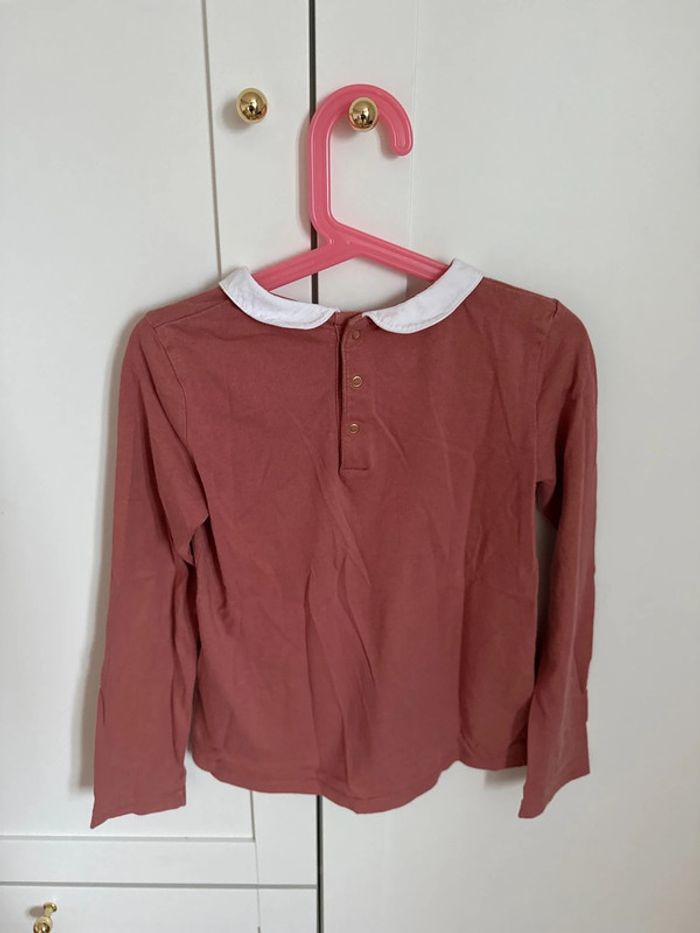 T-shirt col Claudine Cyrillus 8 ans - photo numéro 3