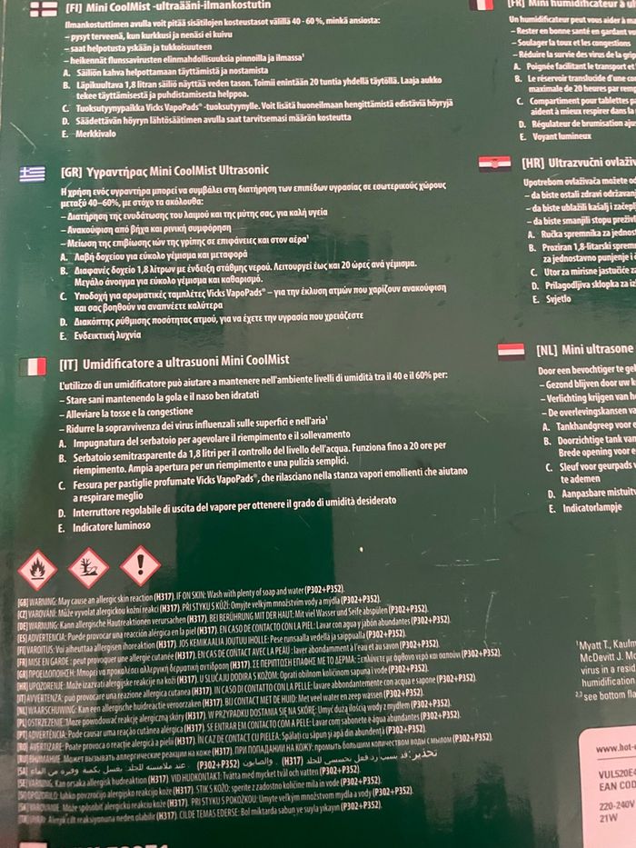 Humidificateur d’air Vicks - photo numéro 5