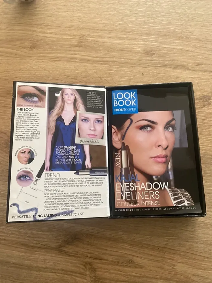 coffret frontcover neuf eyeshadow eyeliners - photo numéro 2