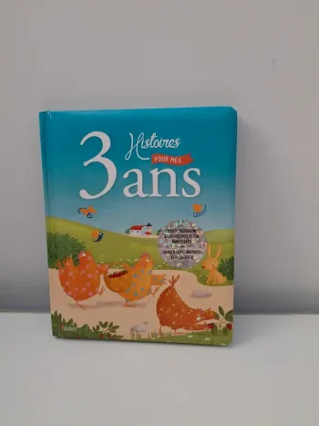 Livre Histoires pour mes 3 ans