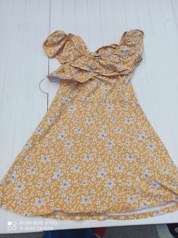 Robe motif fleurs