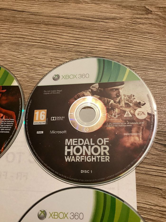 lot de 15 CD jeux ou cd installation Xbox 360 Microsoft à compléter marche parfaitement - photo numéro 5