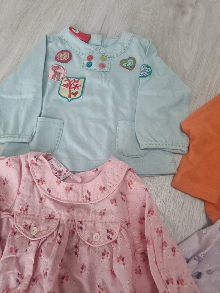 Lot blouses 3 mois - photo numéro 5