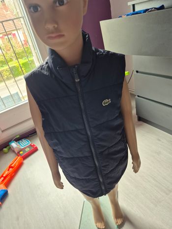Doudoune sans manche lacoste 