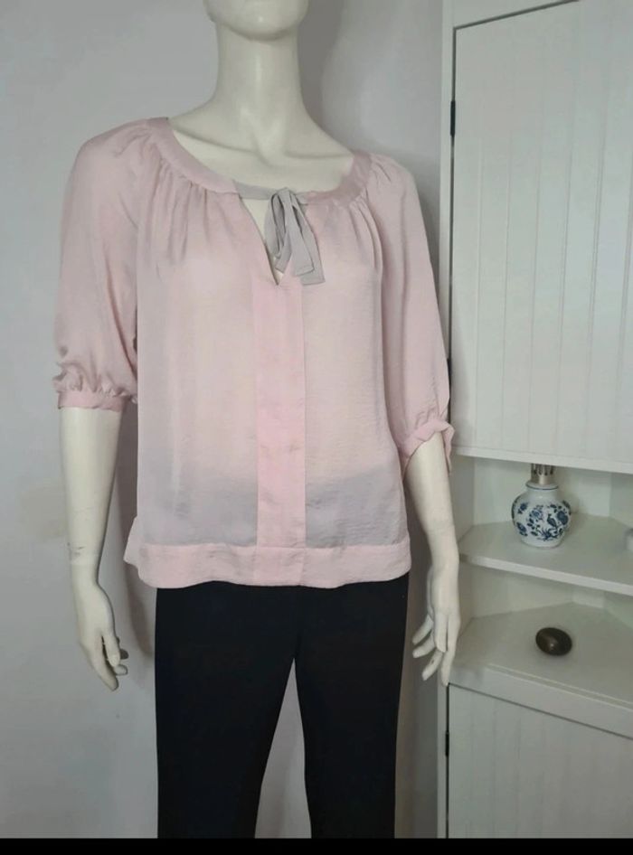 Blouse rose perlé 36 - photo numéro 2