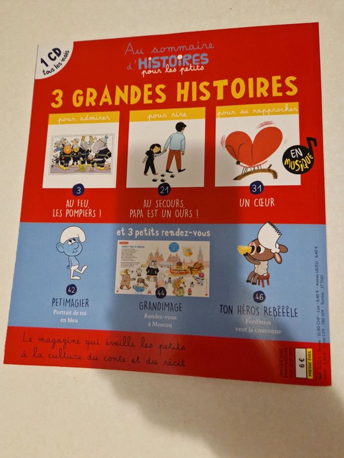 Livre + CD Au feu les pompiers ! - photo numéro 3