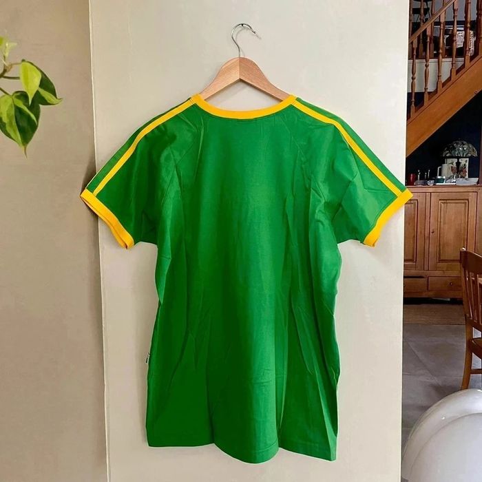 T-shirt vert vintage Brasil Pierim GG/XL 100% coton Made in Brazil coupe unisexe supporter Brésil - photo numéro 7