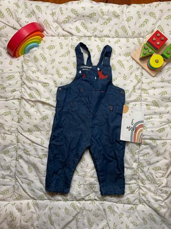 salopette en jean doublée polaire pressions entre les jambes 6 mois sucre d'orge