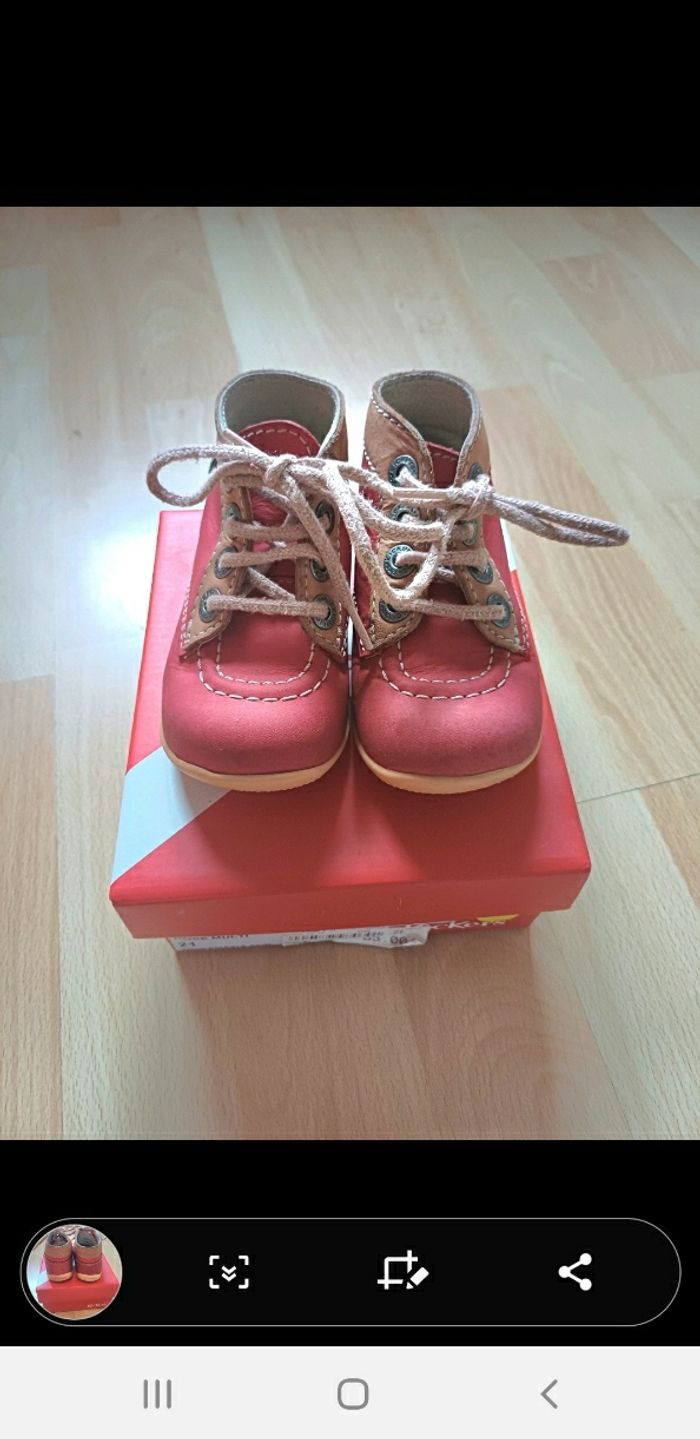 Chaussure Kickers pointure 21 - photo numéro 2