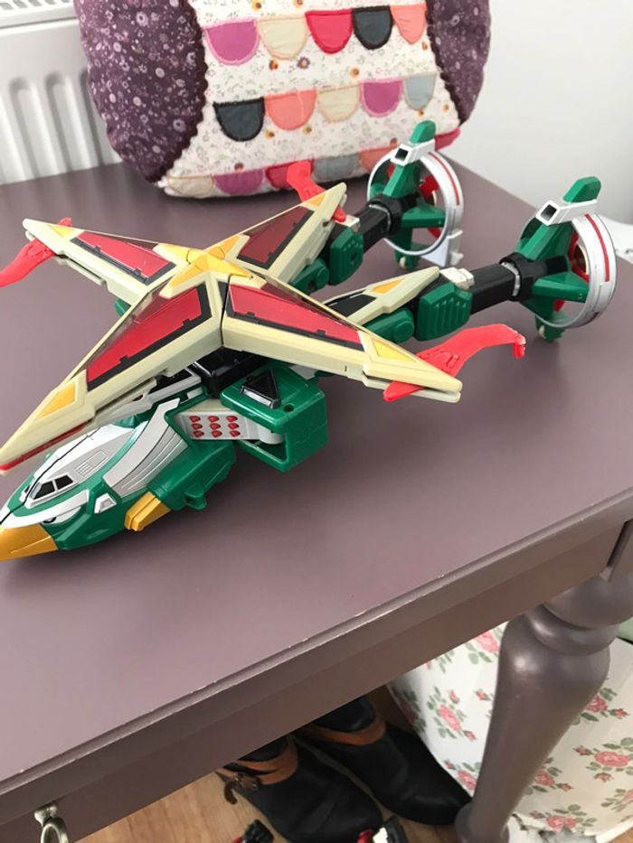 robot power rangers 2003 ninja storm megazord tenkujin hurricanger BANDAI - photo numéro 2