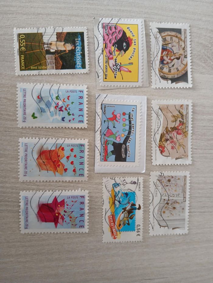 Lot de timbres - photo numéro 2