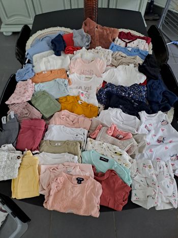 Lot vetements 1mois fille