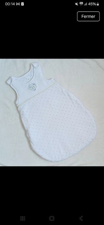 Gigoteuse de 0 à 6 mois