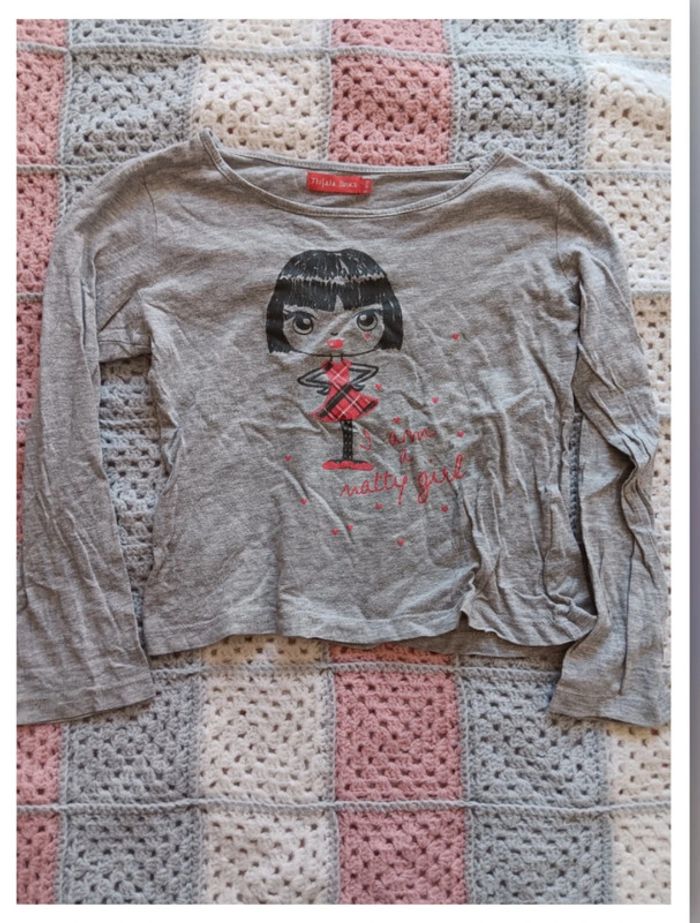 T-shirt manches longues 8 ans
