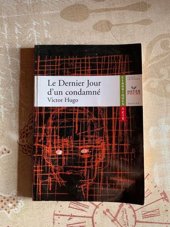 livre poche Le dernier jour d'un condamné Victor Hugo