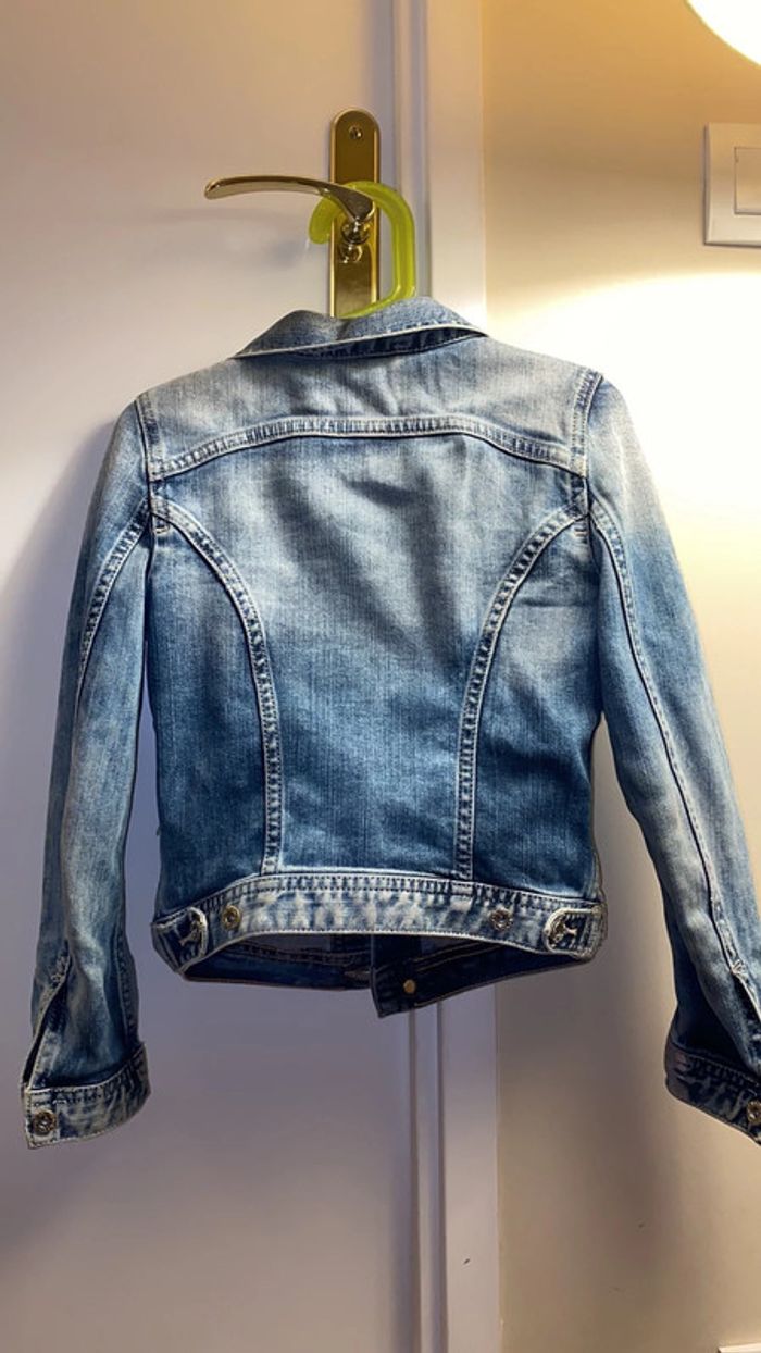 Veste en jeans cintrée - photo numéro 2