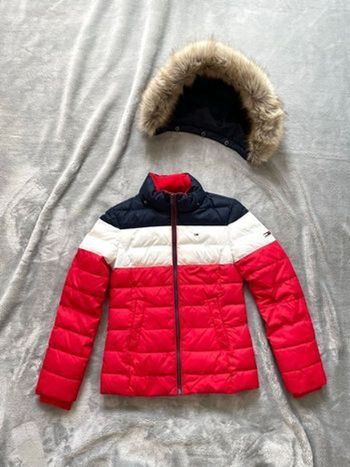 Doudoune Tommy Jeans Heritage – Bleu Blanc Rouge – XXS