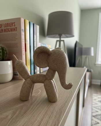 Statuette éléphant ballon 