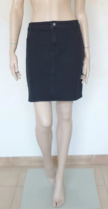 Jupe noire en jeans Kiabi T.44