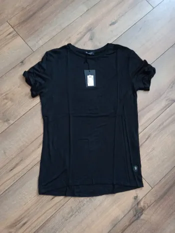 T-shirt homme épais, noir manches courtes homme Taille L