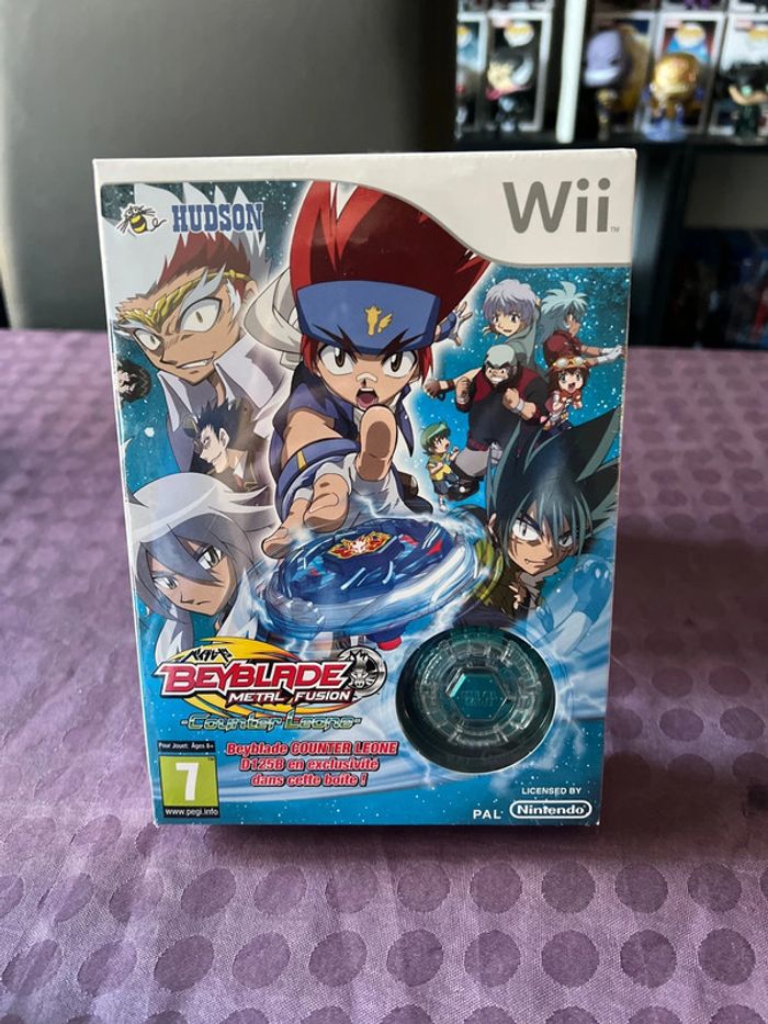 Jeu de wii beyblade métal fusion