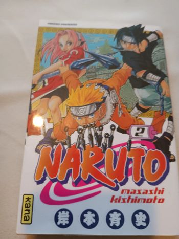 Manga Naruto tome 2